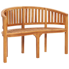 Banana Bench  Solid Teak Wood