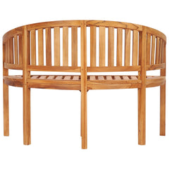 Banana Bench  Solid Teak Wood
