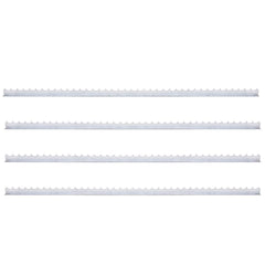 vidaXL Wall Spikes 4 pcs 1 m Galvanised Steel