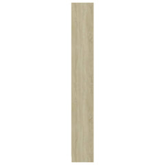 vidaXL 5-Tier Book Cabinet White 40x24x175 cm Engineered Wood