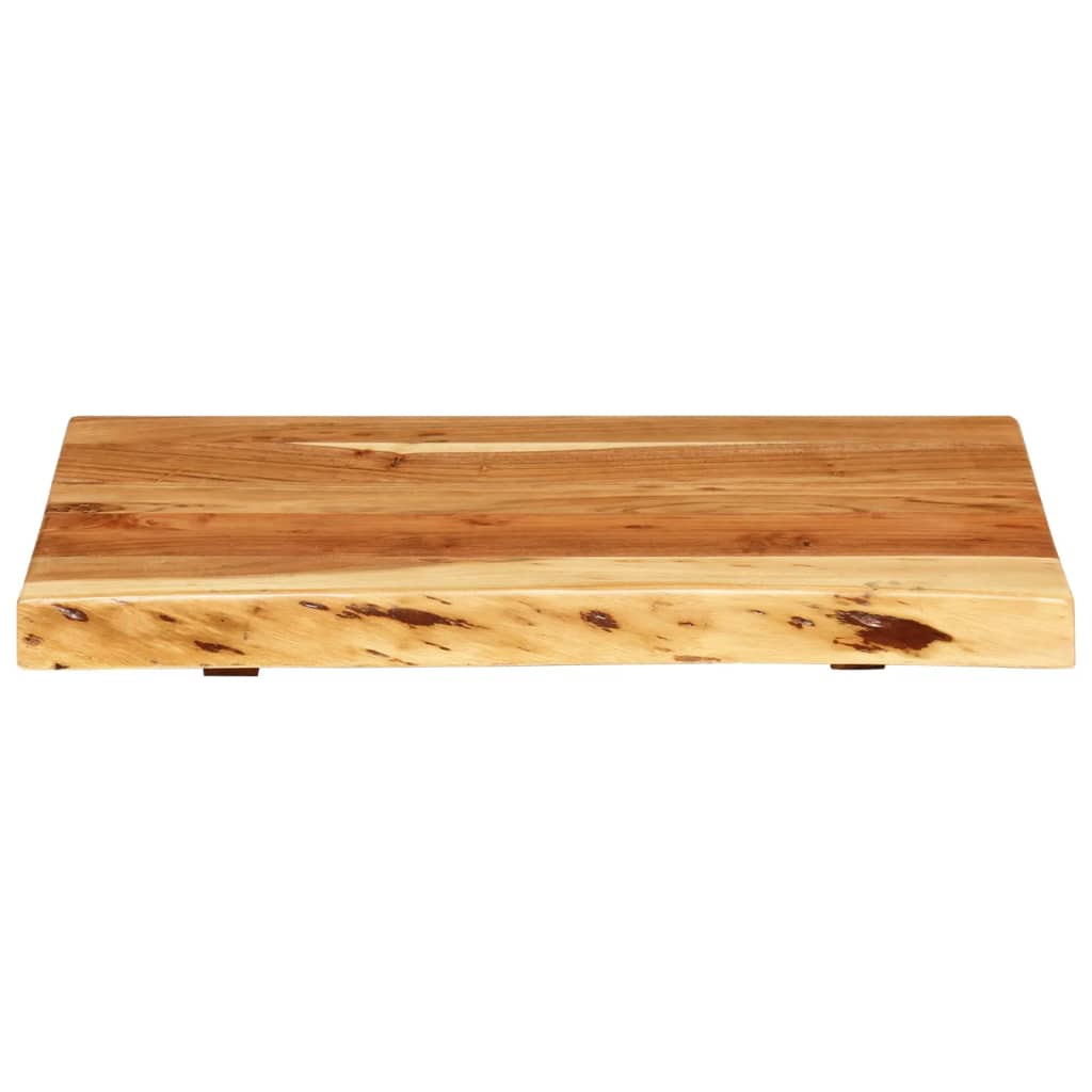 vidaXL Bathroom Vanity Top Solid Acacia Wood 58x52x3.8 cm