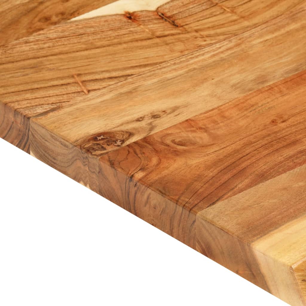vidaXL Bathroom Vanity Top Solid Acacia Wood 58x52x3.8 cm