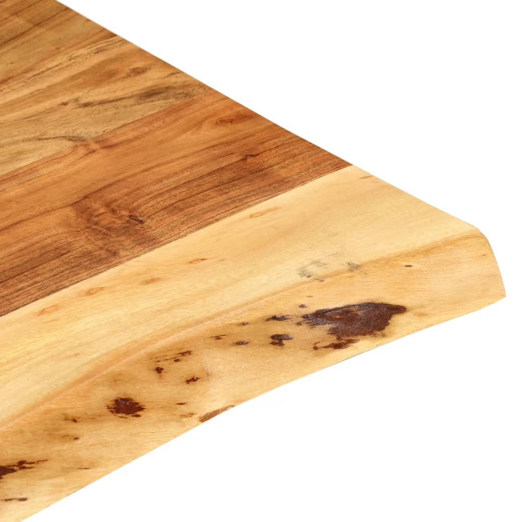 vidaXL Bathroom Vanity Top Solid Acacia Wood 58x52x3.8 cm