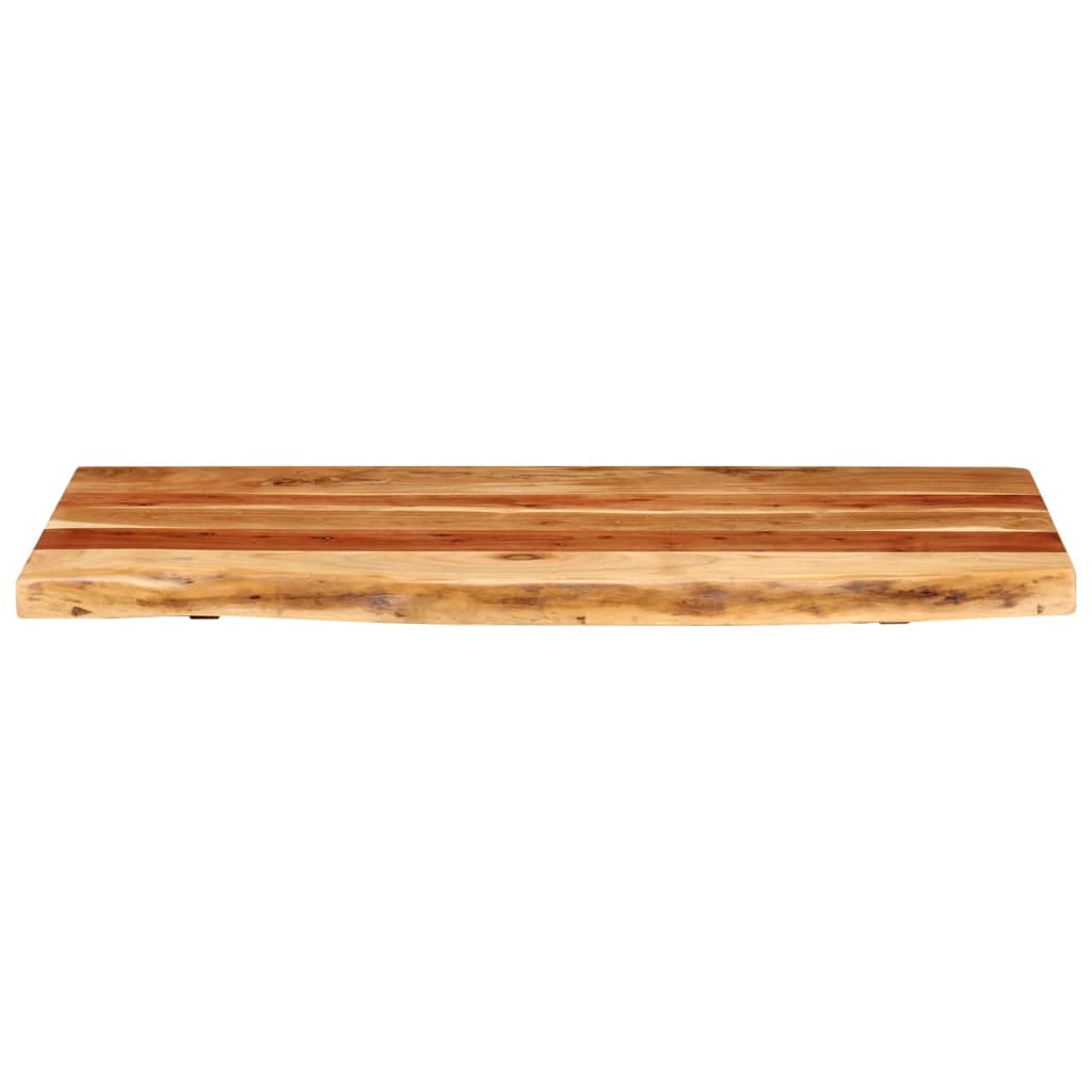 vidaXL Bathroom Vanity Top Solid Acacia Wood 58x52x3.8 cm