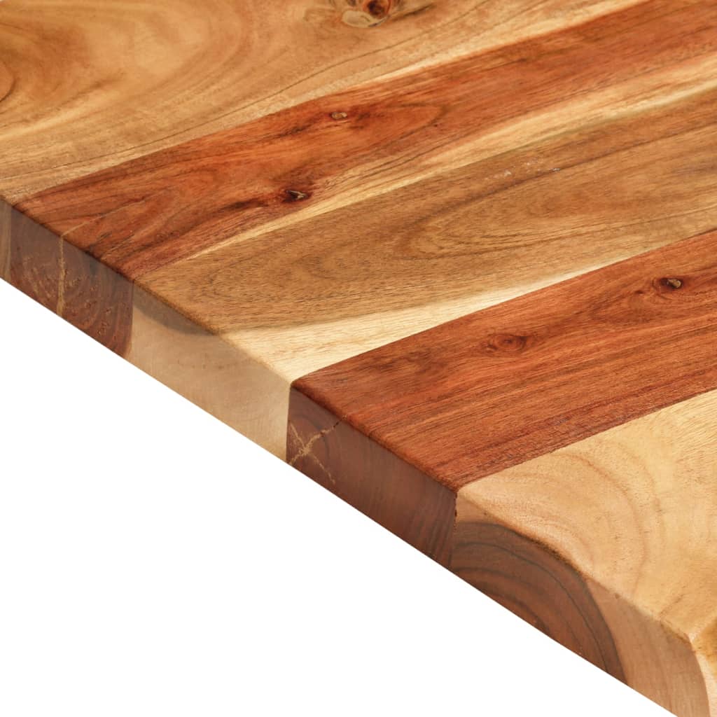 vidaXL Bathroom Vanity Top Solid Acacia Wood 58x52x3.8 cm