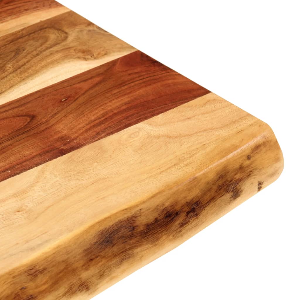 vidaXL Bathroom Vanity Top Solid Acacia Wood 58x52x3.8 cm