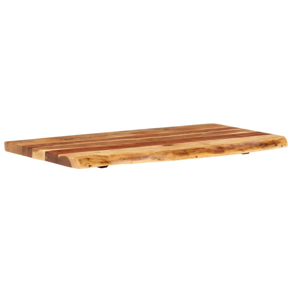 vidaXL Bathroom Vanity Top Solid Acacia Wood 58x52x3.8 cm