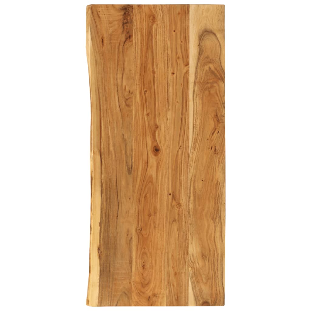 vidaXL Bathroom Vanity Top Solid Acacia Wood 58x52x3.8 cm