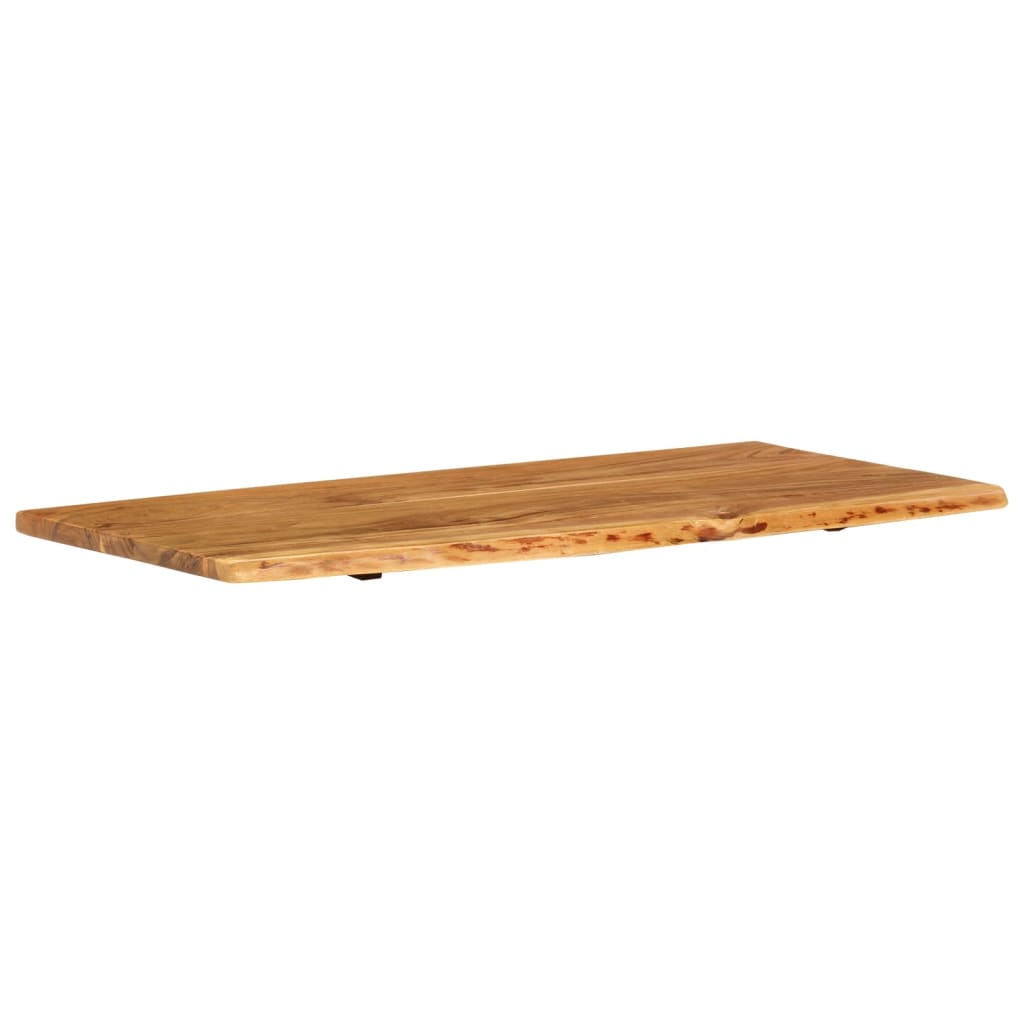 vidaXL Bathroom Vanity Top Solid Acacia Wood 58x52x3.8 cm