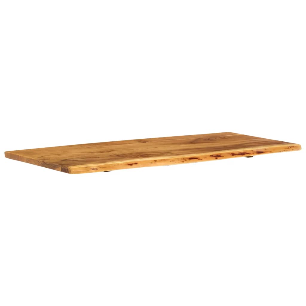 vidaXL Bathroom Vanity Top Solid Acacia Wood 58x52x3.8 cm