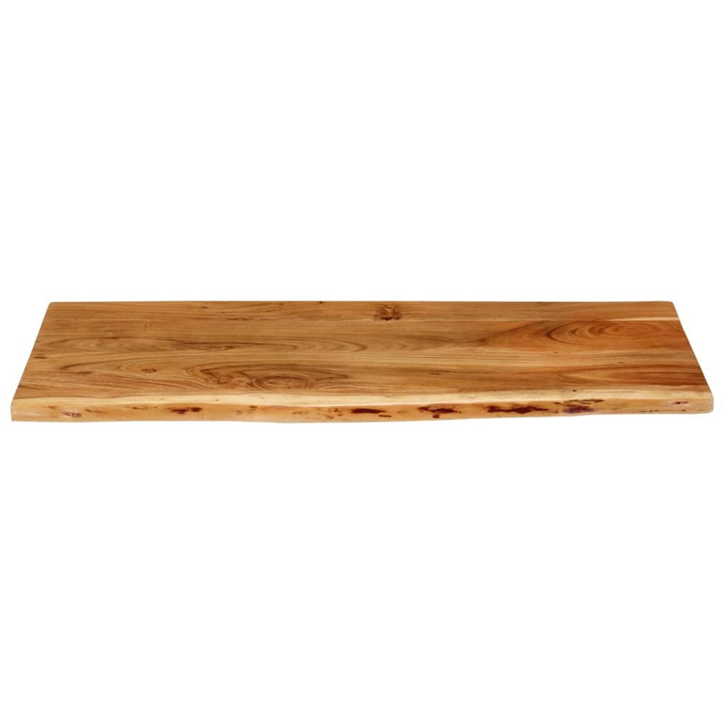 vidaXL Bathroom Vanity Top Solid Acacia Wood 58x52x3.8 cm