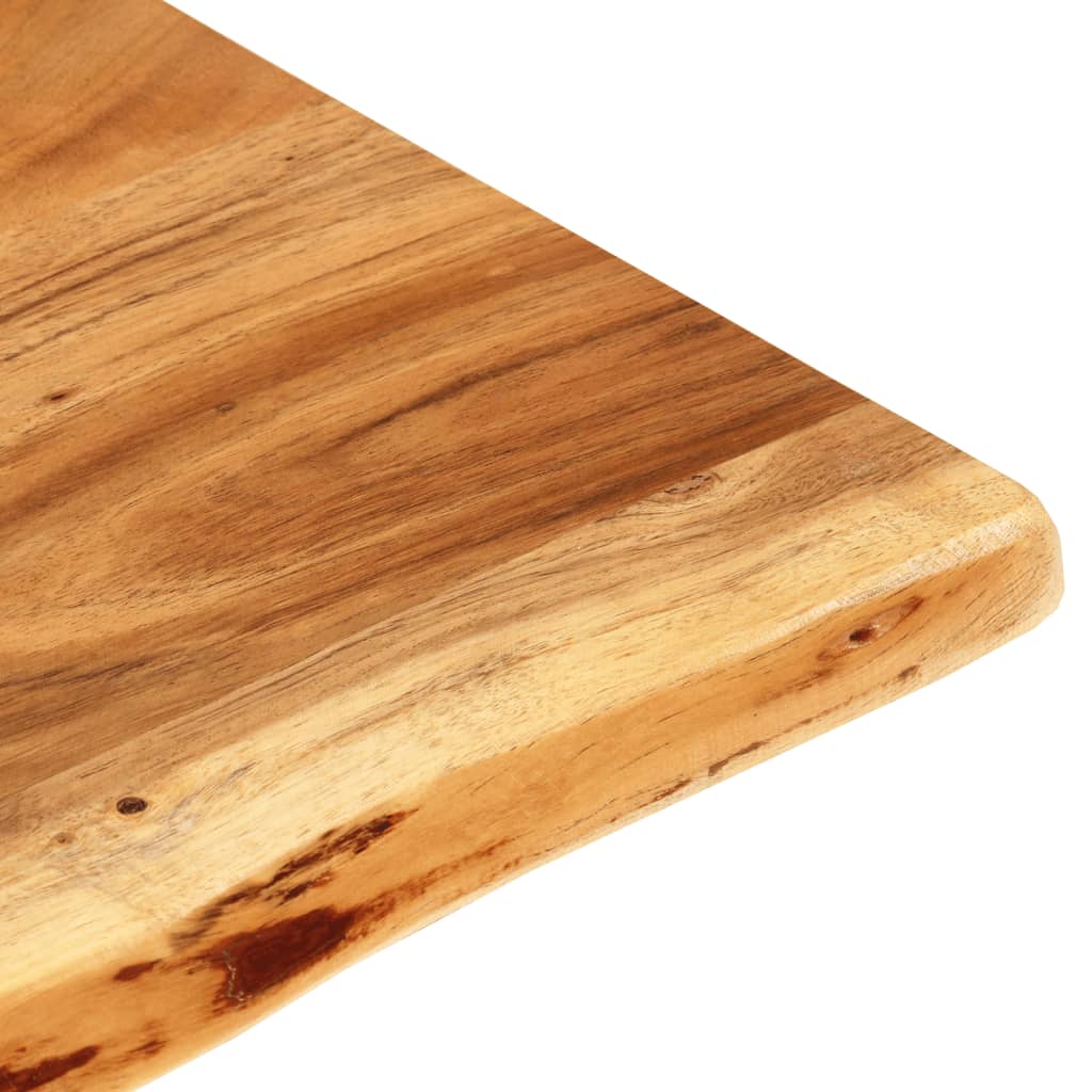 vidaXL Bathroom Vanity Top Solid Acacia Wood 58x52x3.8 cm