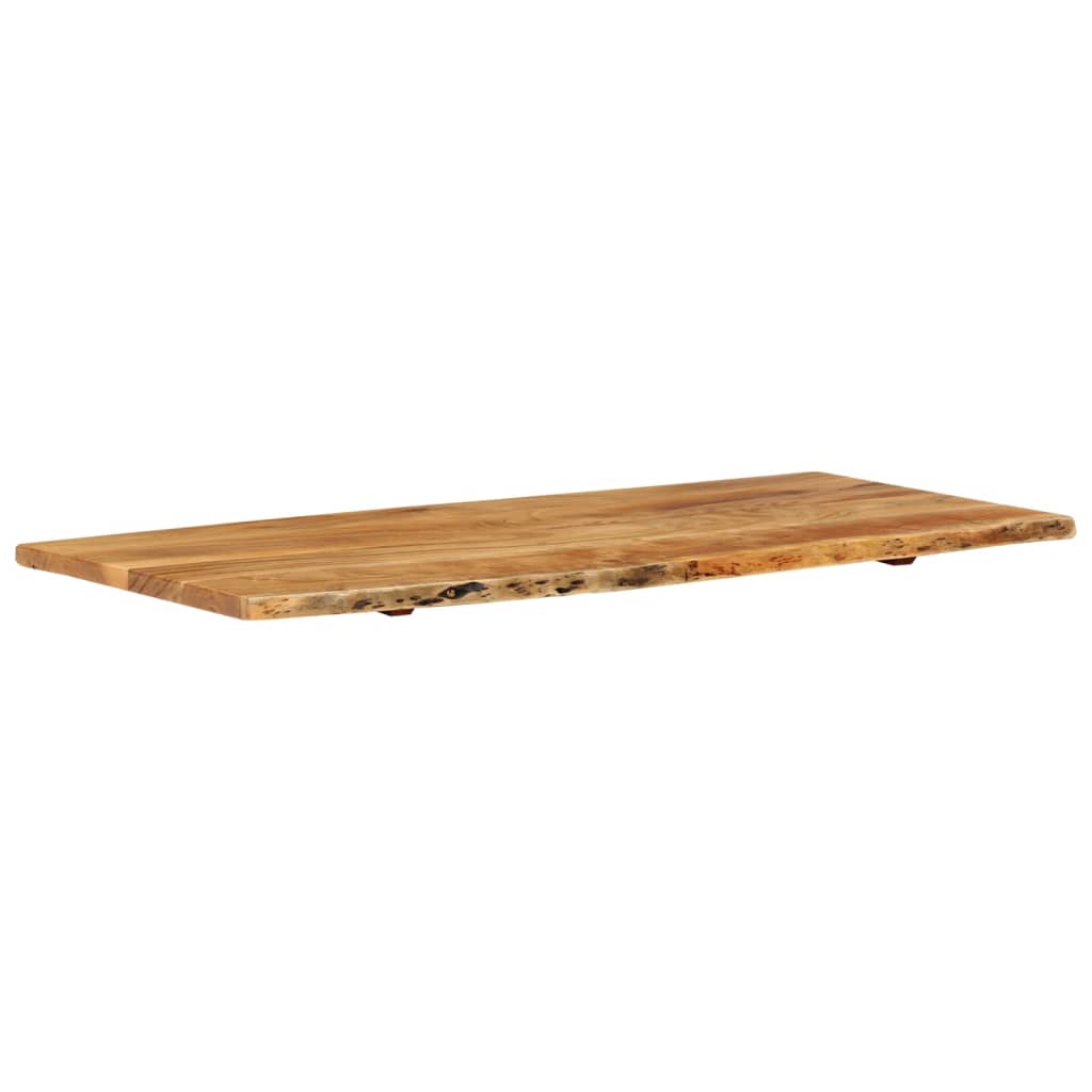 vidaXL Bathroom Vanity Top Solid Acacia Wood 58x52x3.8 cm