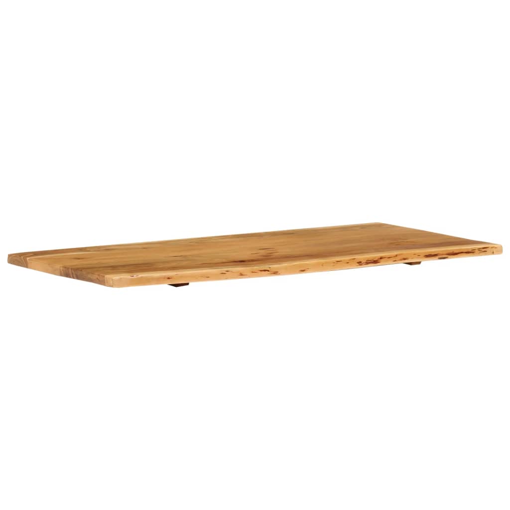 vidaXL Bathroom Vanity Top Solid Acacia Wood 58x52x3.8 cm