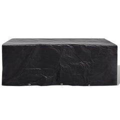 vidaXL Garden Furniture Covers 2pcs 8 Person Poly Rattan 229x113cm