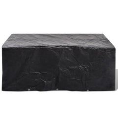 vidaXL Garden Furniture Covers 2pcs 6 Person Poly Rattan 240x140cm