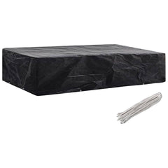 vidaXL Garden Sunlounger Cover 2 pcs 8 Eyelets 218x77x55 cm