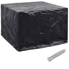 vidaXL Garden Furniture Covers 2 pcs 8 Eyelets 122x112x98 cm