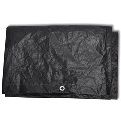 vidaXL Garden Furniture Covers 2 pcs 8 Eyelets 122x112x98 cm