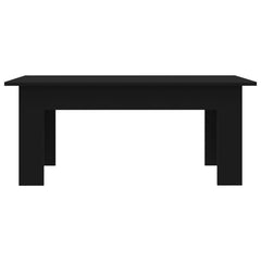 vidaXL Coffee Table Black 100x60x42 cm Engineered Wood