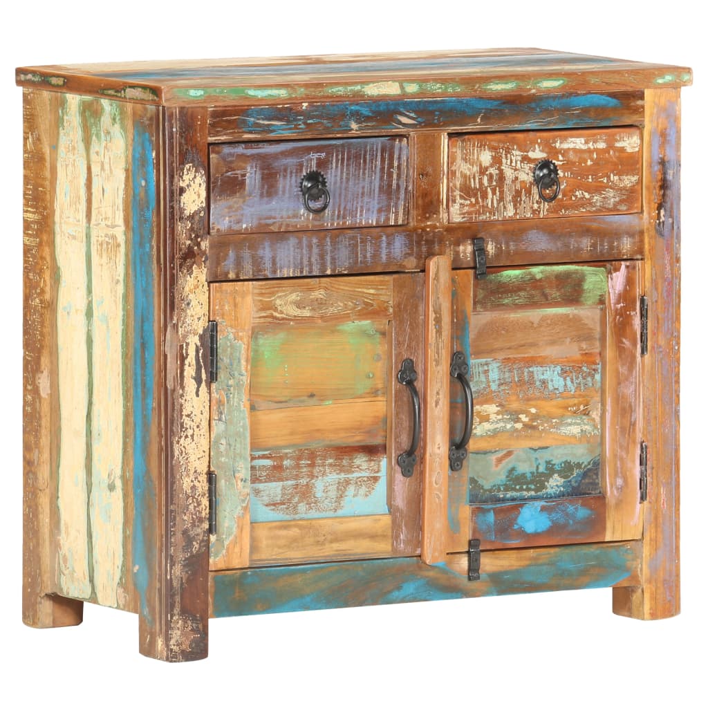 vidaXL Sideboard 70x35x65 cm Solid Reclaimed Wood