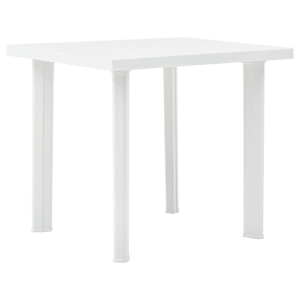 vidaXL Garden Table Anthracite 80x75x72 cm Plastic