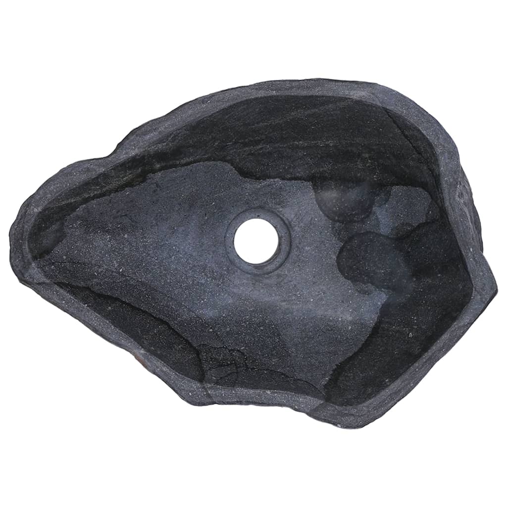 vidaXL Basin River Stone Oval (37-46)x(29-36) cm
