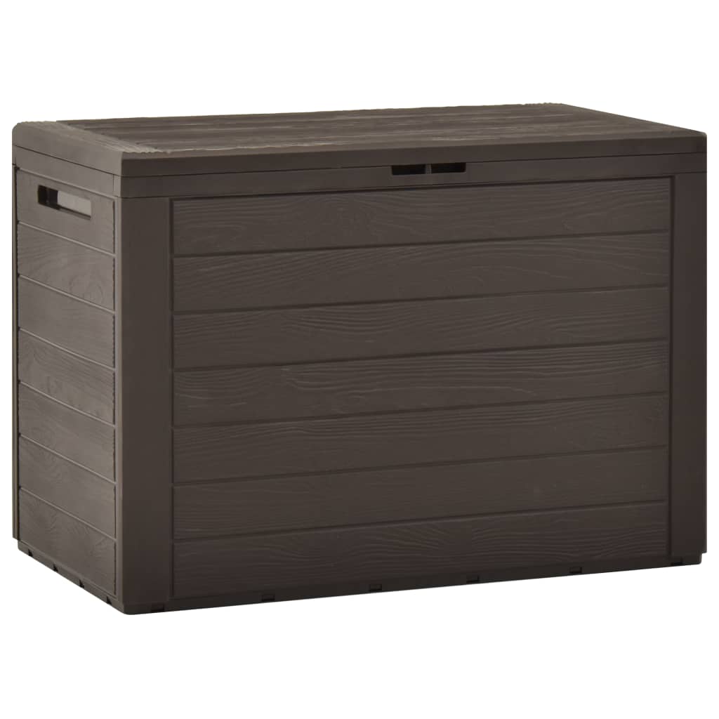 vidaXL Garden Storage Box Anthracite 114x47x60 cm