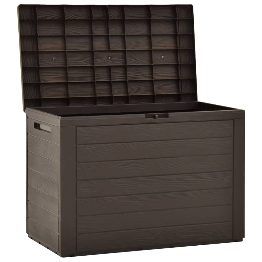 vidaXL Garden Storage Box Anthracite 114x47x60 cm