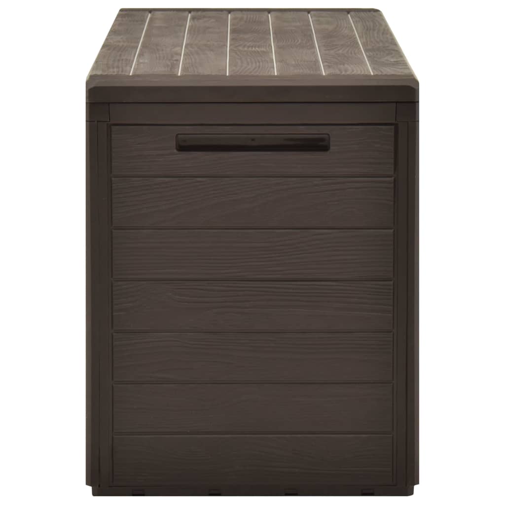 vidaXL Garden Storage Box Anthracite 114x47x60 cm