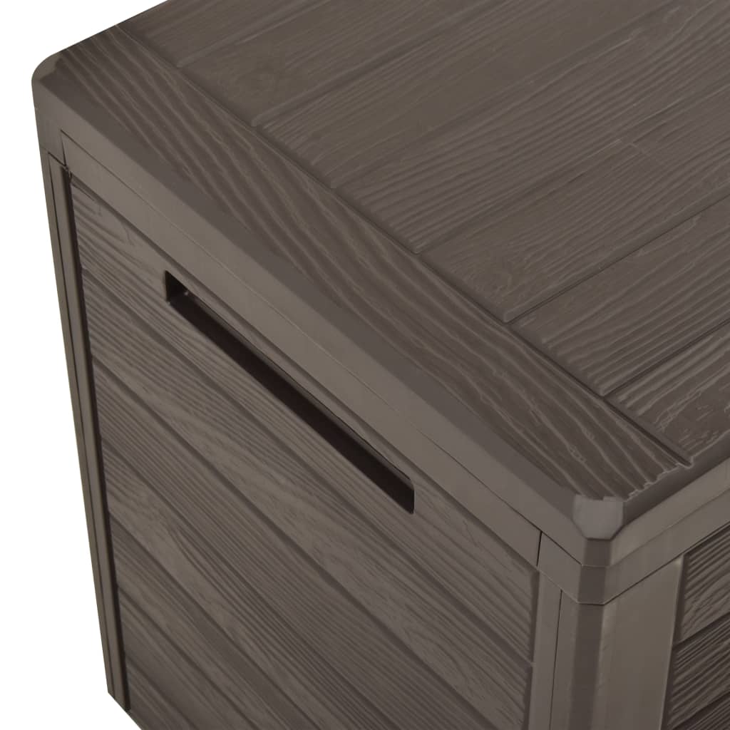 vidaXL Garden Storage Box Anthracite 114x47x60 cm