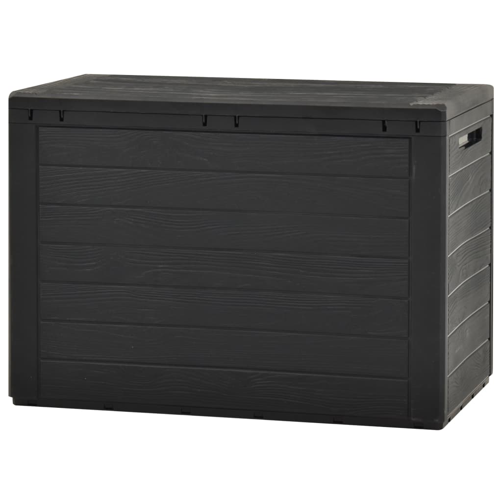 vidaXL Garden Storage Box Anthracite 114x47x60 cm