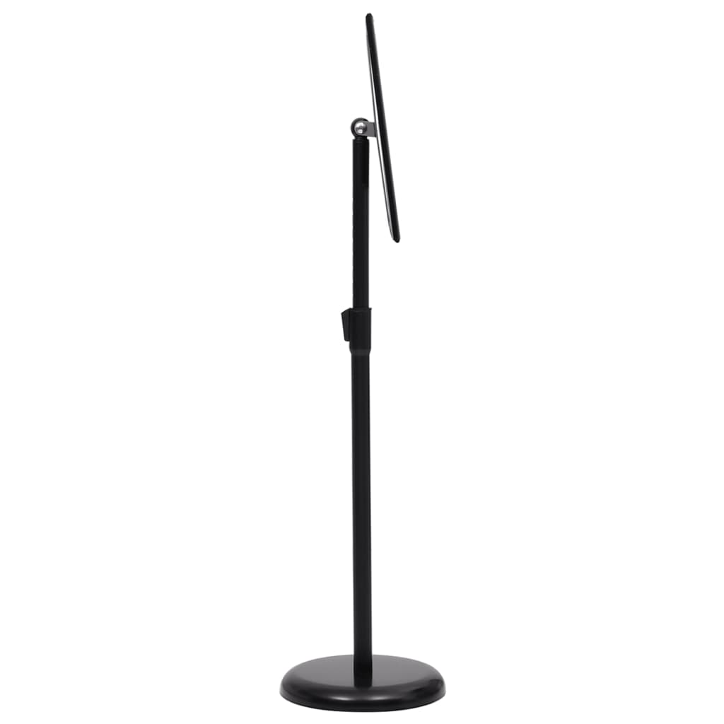 vidaXL A4 Pedestal Poster Stand Black Aluminium Alloy