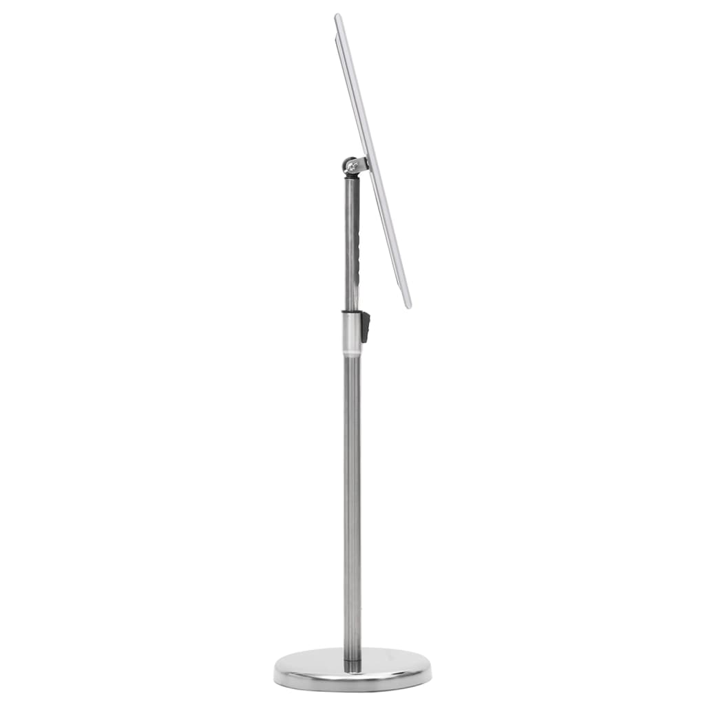 vidaXL A4 Pedestal Poster Stand Black Aluminium Alloy