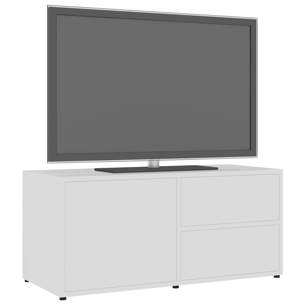 vidaXL TV Cabinet Black 80x34x36 cm Engineered Wood