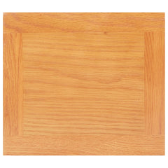 vidaXL Side Table 27x24x55 cm Solid Oak Wood