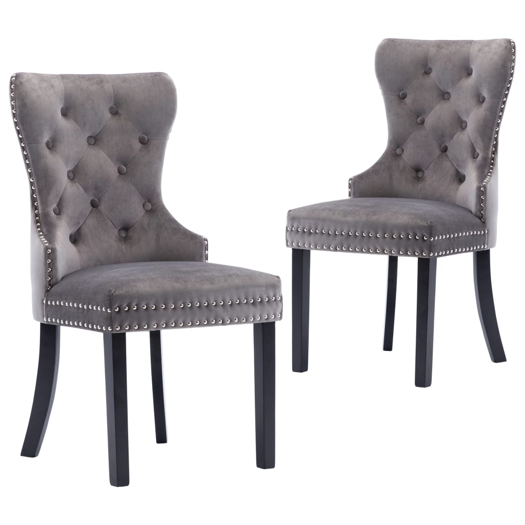 Dining Chairs 4 pcs  Velvet