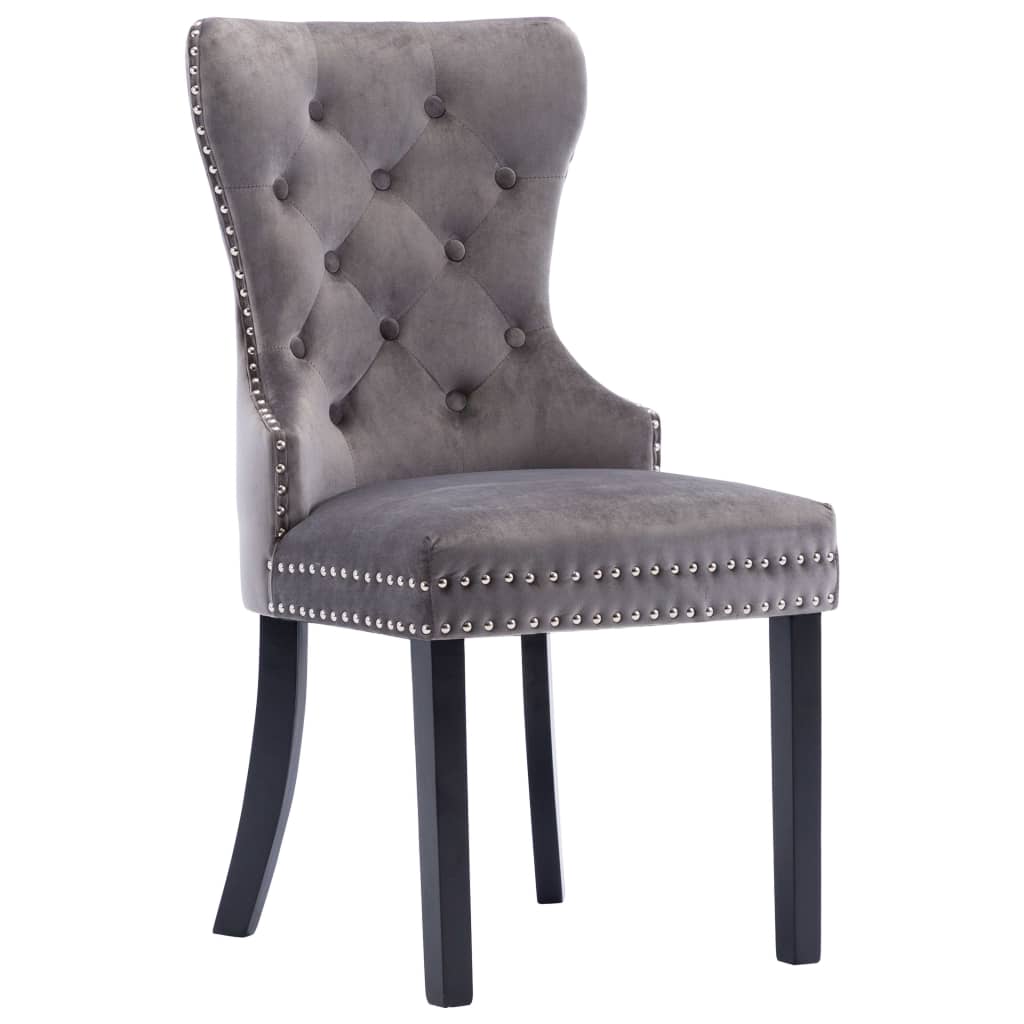 Dining Chairs 4 pcs  Velvet