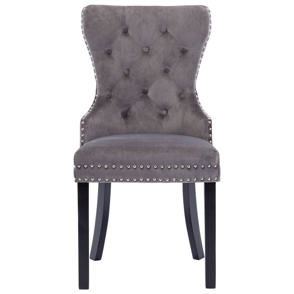 Dining Chairs 4 pcs  Velvet