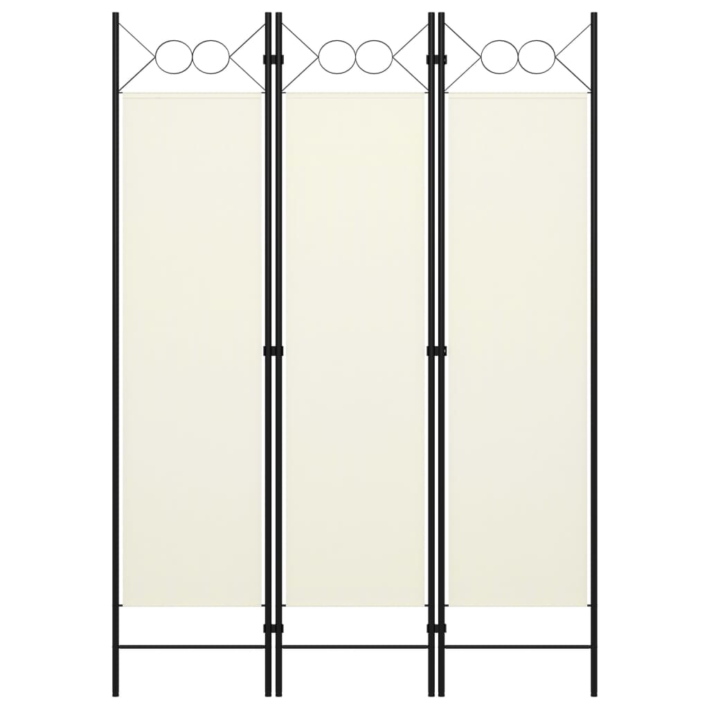 vidaXL 3-Panel Room Divider Anthracite 120x180 cm