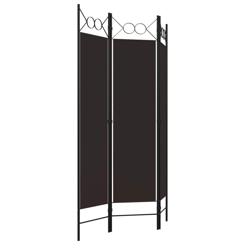 vidaXL 3-Panel Room Divider Anthracite 120x180 cm