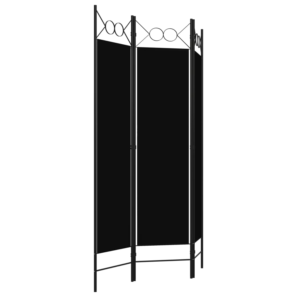 vidaXL 3-Panel Room Divider Anthracite 120x180 cm