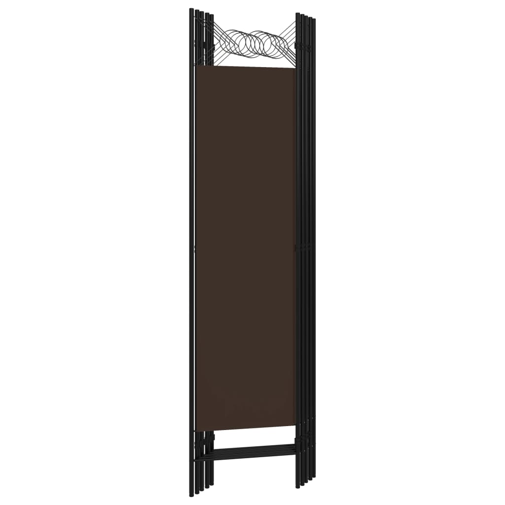 vidaXL 5-Panel Room Divider Anthracite 200x180 cm