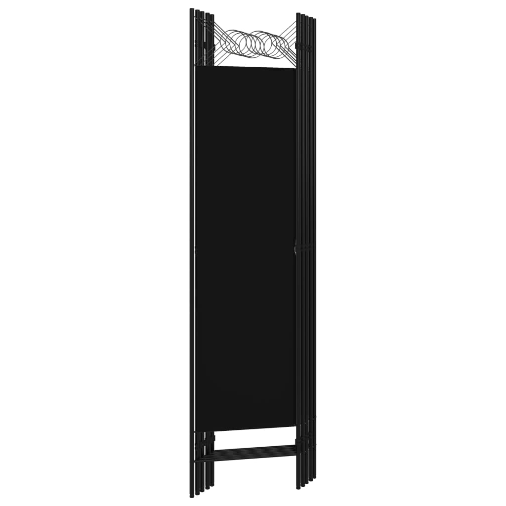 vidaXL 5-Panel Room Divider Anthracite 200x180 cm