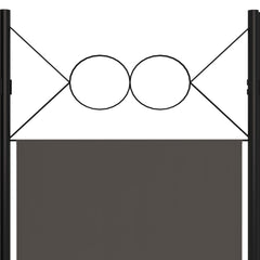 vidaXL 6-Panel Room Divider Anthracite 240x180 cm