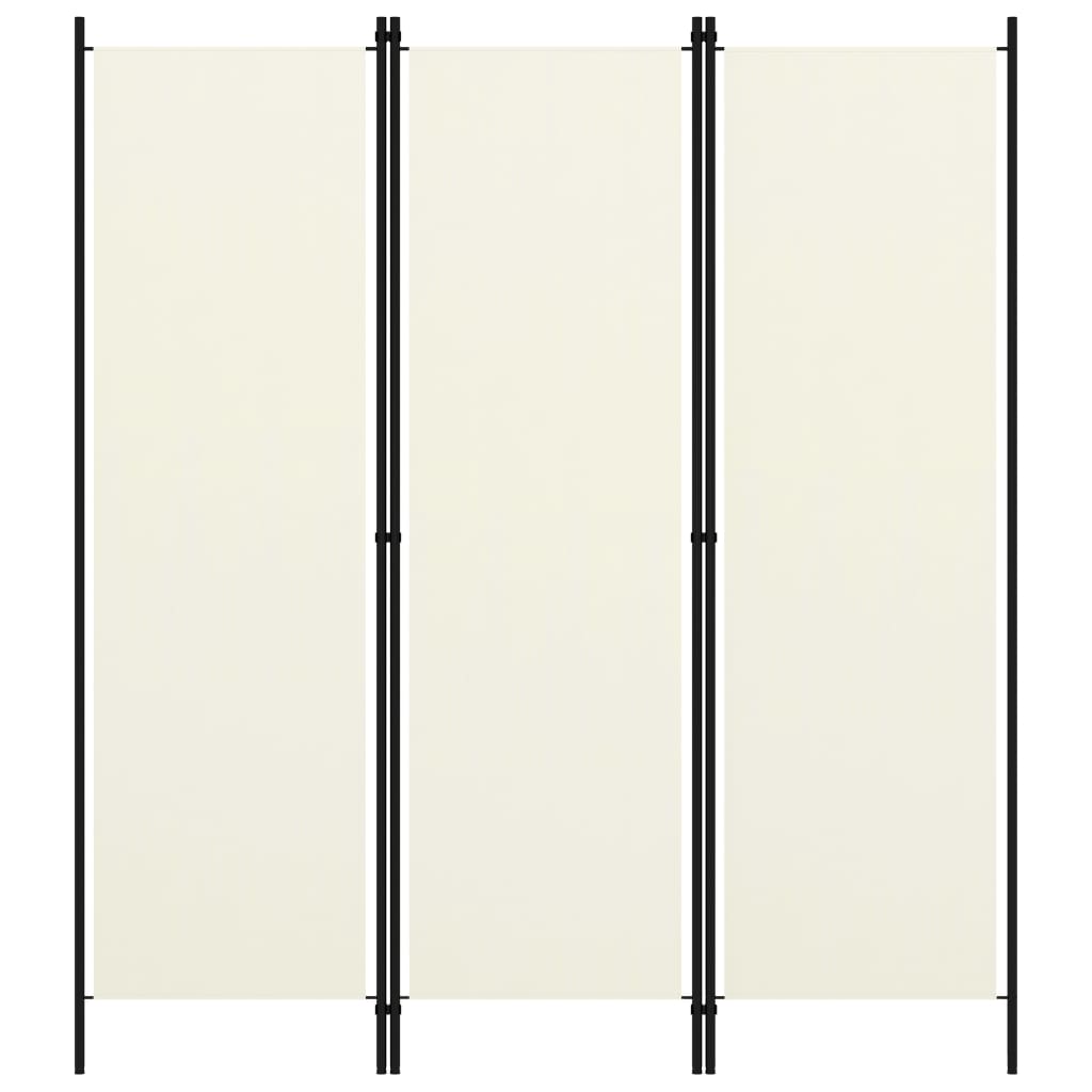 vidaXL 3-Panel Room Divider Anthracite 150x180 cm