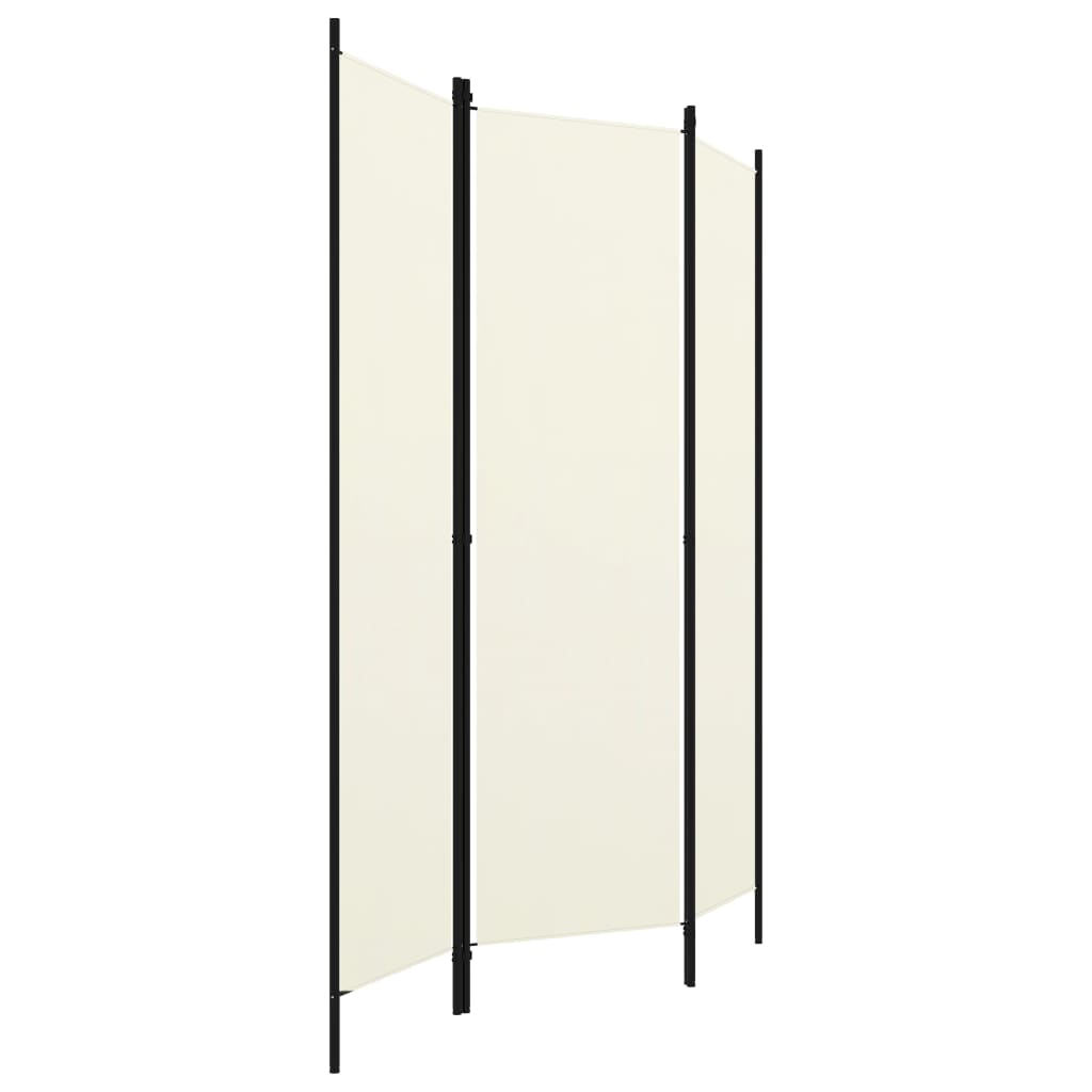 vidaXL 3-Panel Room Divider Anthracite 150x180 cm