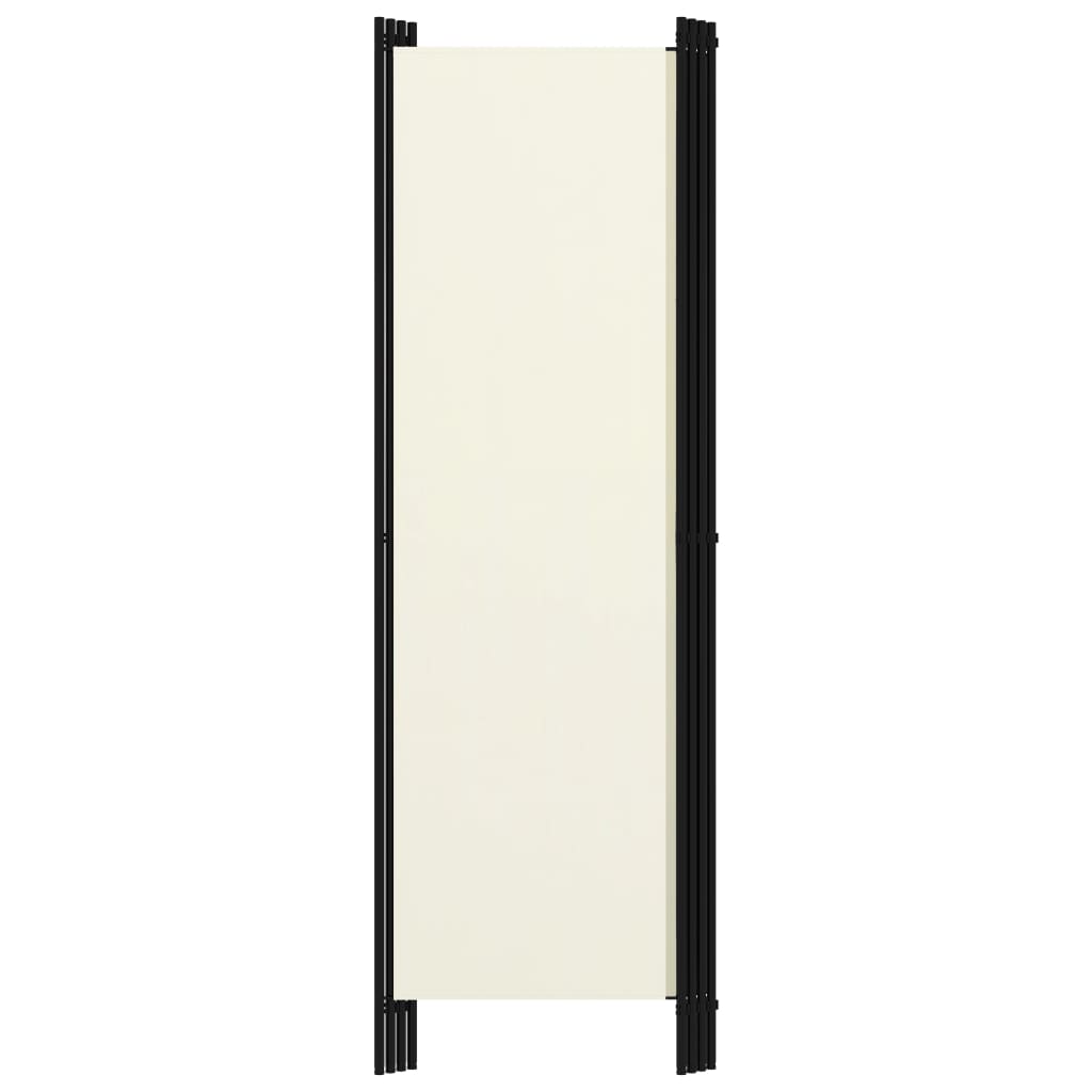 vidaXL 4-Panel Room Divider Anthracite 200x180 cm