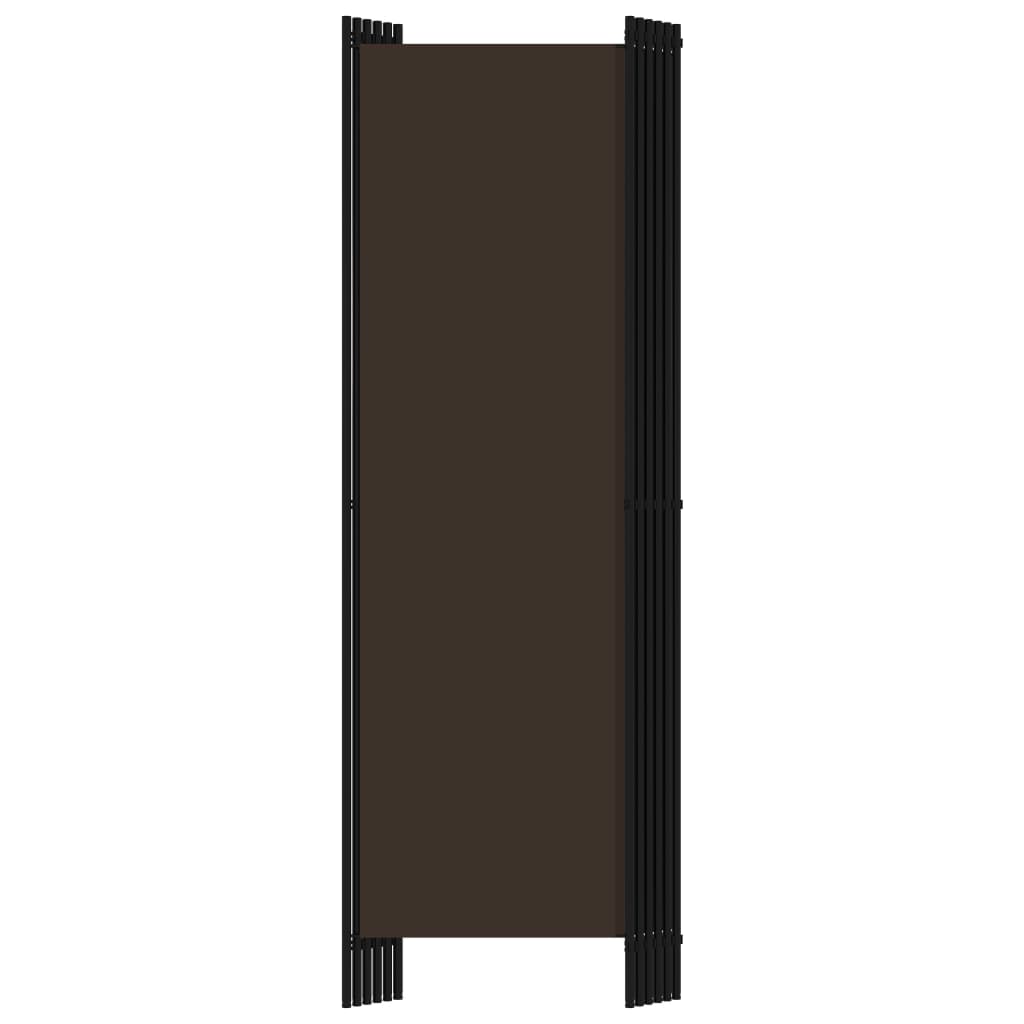 vidaXL 6-Panel Room Divider Anthracite 300x180 cm