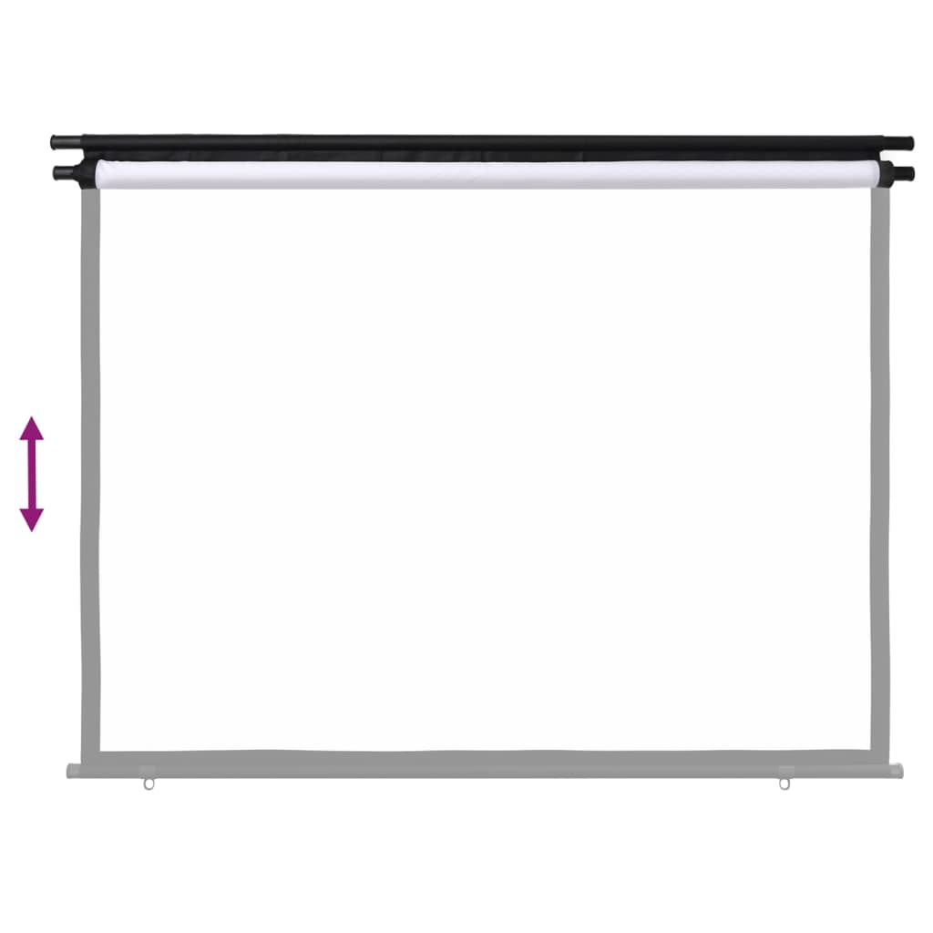 vidaXL Projection Screen 72" 16:9
